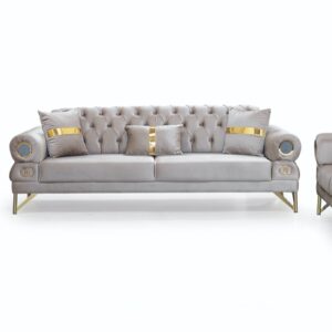 Punto Sofa Set Gold
