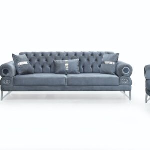 Punto Sofa Set Silver